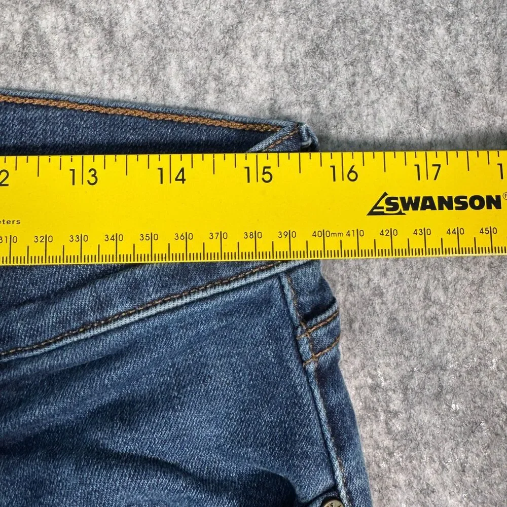 Tecovas Jeans Men’s 33x32 Measures 31x31 Blue Slim Fit Straight Leg Western